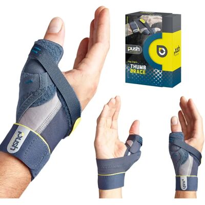 Push Sports Thumb Brace - Black - Medium - Thumb Brace Push Sports Thumb Brace - Black - Medium - Thumb Brace