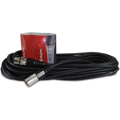Power Dynamics 176.239 Mikrofonkabel - 12m Svart Power Dynamics 176.239 Mikrofonkabel - 12m Svart