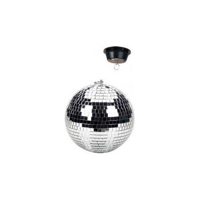 BeamZ 151.336 Globo de Disco - Espelho de 30cm com Motor BeamZ 151.336 Globo de Disco - Espelho de 30cm com Motor