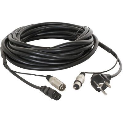 Câble de signal PD-Connex CX02-20 - 20m Noir - Publicité Câble de signal PD-Connex CX02-20 - 20m Noir - Publicité