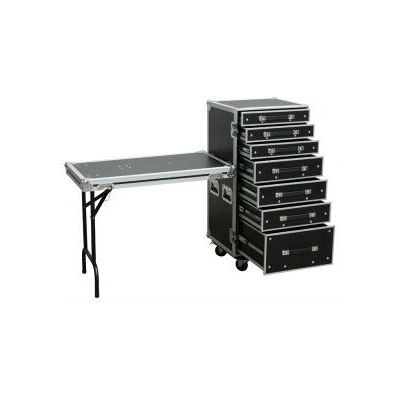 Power Dynamics PD-FA5 Ingeniørkoffert - 7 skuffer med bord Power Dynamics PD-FA5 Ingeniørkoffert - 7 skuffer med bord