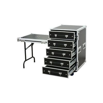 Power Dynamics PD-FA6 Ingenieurkoffer - 5 Schubladen 3U + Tisch Power Dynamics PD-FA6 Ingenieurkoffer - 5 Schubladen 3U + Tisch
