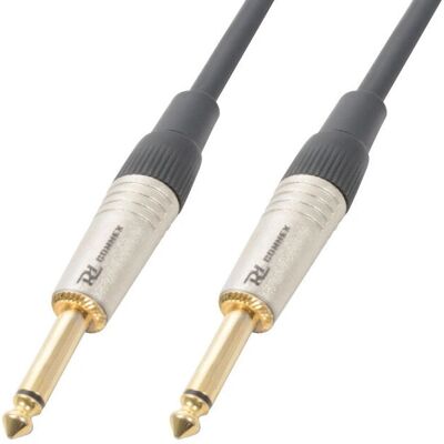 PD-Connex Guitarkabel 6m - Mono - Høj kvalitet OFC - Sort PD-Connex Guitarkabel 6m - Mono - Høj kvalitet OFC - Sort