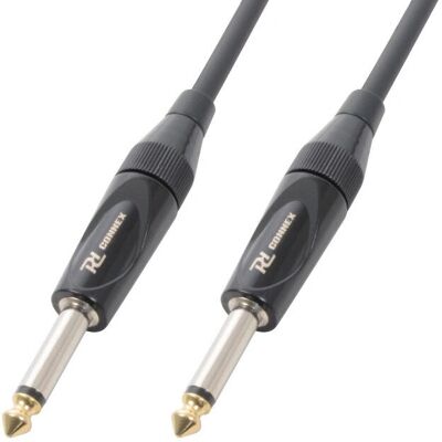 Câble guitare PD-Connex CX118-6 - 6m Mono Jack - Signal fiable - Publicité Câble guitare PD-Connex CX118-6 - 6m Mono Jack - Signal fiable - Publicité
