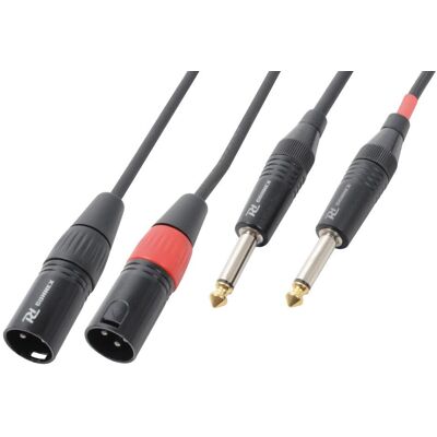 PD-Connex 177057 Lydkabel - XLR, 6,35mm, 1,5m PD-Connex 177057 Lydkabel - XLR, 6,35mm, 1,5m