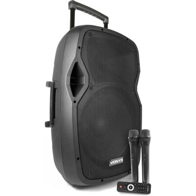 Vonyx AP1500PA PA-høyttalere - Bærbar Bluetooth 15" 800W høyttaler Vonyx AP1500PA PA-høyttalere - Bærbar Bluetooth 15" 800W høyttaler