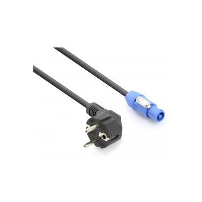 Power Dynamics CX12-1 Cable Negro Azul 1,5 m - Power Cable Power Dynamics CX12-1 Cable Negro Azul 1,5 m - Power Cable
