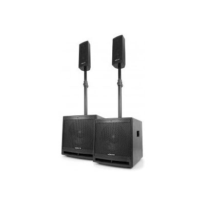 Vonyx VX1000BT Conjunto de Alto-falantes Ativos - 1000W Vonyx VX1000BT Conjunto de Alto-falantes Ativos - 1000W