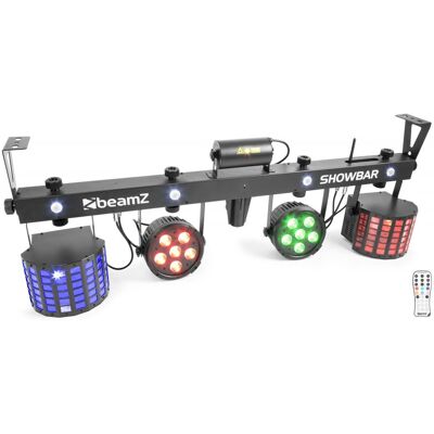 BeamZ Sky-153.800 Barra de Laser - Luz laser e estroboscópica para interior BeamZ Sky-153.800 Barra de Laser - Luz laser e estroboscópica para interior