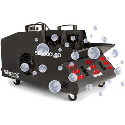 BeamZ SB2000LED Machine à bulles et fumée - LED fumée et bulles - Publicité BeamZ SB2000LED Machine à bulles et fumée - LED fumée et bulles - Publicité