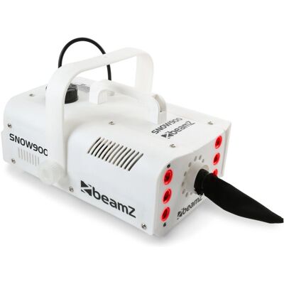 BeamZ Snow900LED Máquina de neve artificial - Compacta, LEDs RGB, Controlo remoto BeamZ Snow900LED Máquina de neve artificial - Compacta, LEDs RGB, Controlo remoto