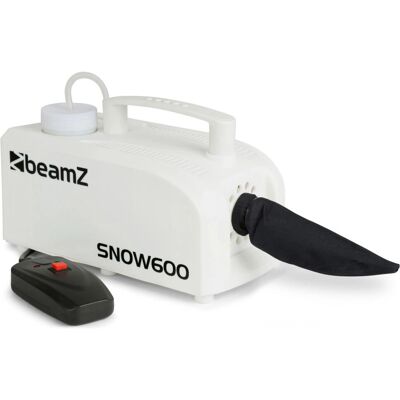 BeamZ SNOW600 Kunstig snemaskine - Kompakt, Fjernbetjening, 3m effekt BeamZ SNOW600 Kunstig snemaskine - Kompakt, Fjernbetjening, 3m effekt