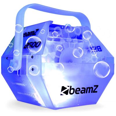 BeamZ B500LED Machine à bulles - Transparent RGB LED Effets - Publicité BeamZ B500LED Machine à bulles - Transparent RGB LED Effets - Publicité