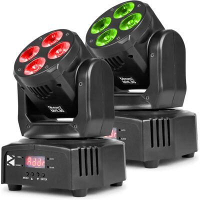 BeamZ - MHL36 - 2-têtes - Moving Head Light BeamZ - MHL36 - 2-têtes - Moving Head Light