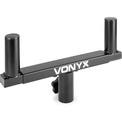 Vonyx WMS-03 Dobbelt høyttalersupport - Stålstøtte for 35mm flange Vonyx WMS-03 Dobbelt høyttalersupport - Stålstøtte for 35mm flange