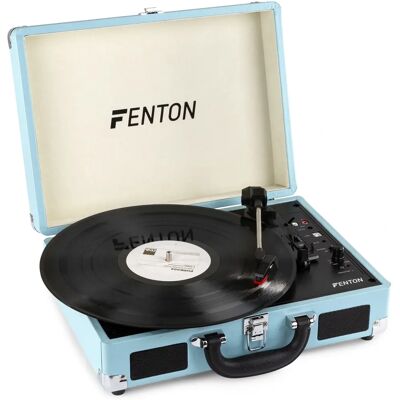 Fenton RP115 Bluetooth Pladespiller - Record Player med højttalere Fenton RP115 Bluetooth Pladespiller - Record Player med højttalere