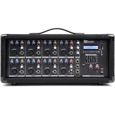 Power Dynamics PDM-C805A 8-kanals mikser - Bluetooth/USB - 800W - Svart Power Dynamics PDM-C805A 8-kanals mikser - Bluetooth/USB - 800W - Svart