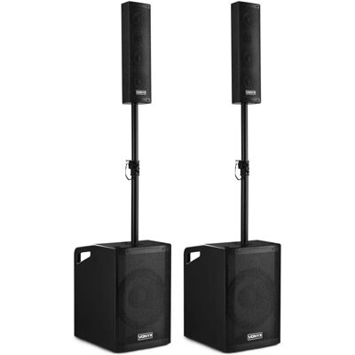 Vonyx VX1050BT Aktivt Høyttalersystem - 1150W - Svart Vonyx VX1050BT Aktivt Høyttalersystem - 1150W - Svart