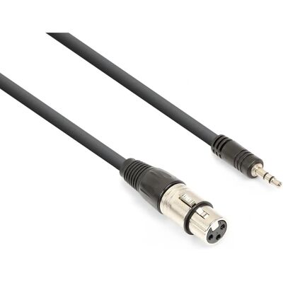 Vonyx - CX320-05 - Schwarz - 0,5 m - Audio-Kabel Vonyx - CX320-05 - Schwarz - 0,5 m - Audio-Kabel