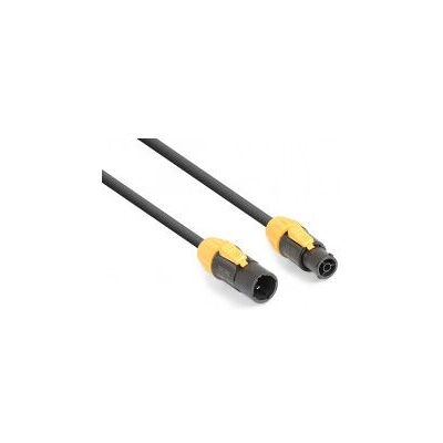 Power Dynamics CX16-5 Svart, Gul 5 m IP65 forlengelseskabel Power Dynamics CX16-5 Svart, Gul 5 m IP65 forlengelseskabel