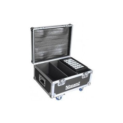 BeamZ Pro Koffert - Beskytter 2 Wash Lights - Svart, Sølv BeamZ Pro Koffert - Beskytter 2 Wash Lights - Svart, Sølv