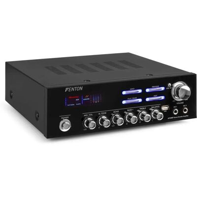 Fenton AV-120BT Stereo Forstærker - Bluetooth Karaoke 120W Fenton AV-120BT Stereo Forstærker - Bluetooth Karaoke 120W
