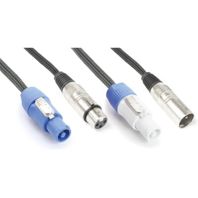 POWER DYNAMICS CX06-15 Signalkabel 15m Svart POWER DYNAMICS CX06-15 Signalkabel 15m Svart