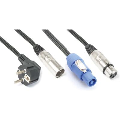 Cable de señal PD-Connex CX08-20 - 20m Negro Cable de señal PD-Connex CX08-20 - 20m Negro