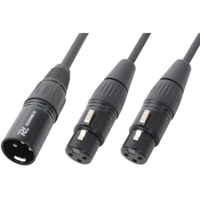 PD-Connex CX142 - Câble audio - 0,5 m - XLR (3 broches) - Noir - Publicité PD-Connex CX142 - Câble audio - 0,5 m - XLR (3 broches) - Noir - Publicité