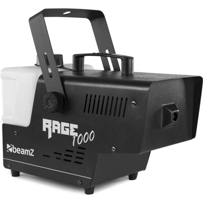 BeamZ Rage 1000 Røkmaskin - Trådløs Kontroll - Lite Sted - 2L 1000W BeamZ Rage 1000 Røkmaskin - Trådløs Kontroll - Lite Sted - 2L 1000W