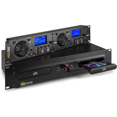 Power Dynamics PDX350 Doppel-CD/MP3/USB-Player - Rackfähig Power Dynamics PDX350 Doppel-CD/MP3/USB-Player - Rackfähig