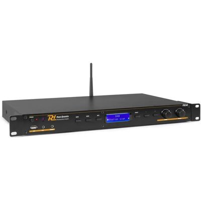 Power Dynamics PDC40 Schwarzer Stereo-Tuner mit DAB+/FM, USB, Bluetooth - 19" All-in-One Power Dynamics PDC40 Schwarzer Stereo-Tuner mit DAB+/FM, USB, Bluetooth - 19" All-in-One