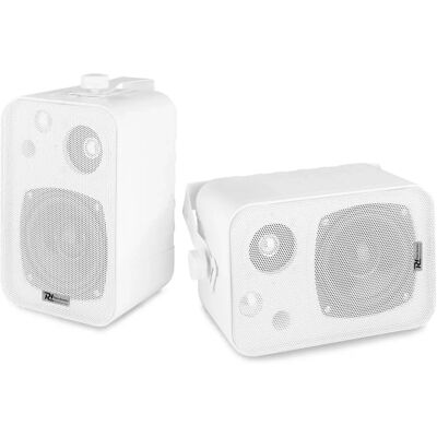 Power Dynamics BV40V 2-veis hvite kablede høyttalere 10W Power Dynamics BV40V 2-veis hvite kablede høyttalere 10W