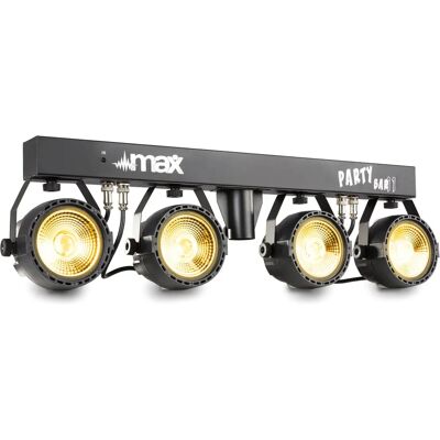 MAX - PartyBar11 - 4x COB 20W - RGB - LED-Lichtanlage MAX - PartyBar11 - 4x COB 20W - RGB - LED-Lichtanlage