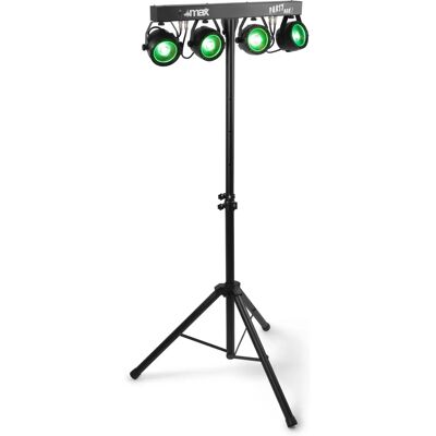 MAX - PartyBar11 - 4x COB 20W - RGB - LED-lyssystem MAX - PartyBar11 - 4x COB 20W - RGB - LED-lyssystem