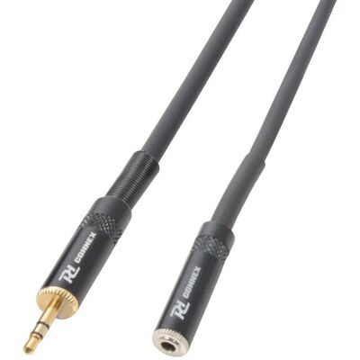 Cable de Audio PD-Connex 177128 - 1,5m 3,5mm Estéreo Negro Cable de Audio PD-Connex 177128 - 1,5m 3,5mm Estéreo Negro