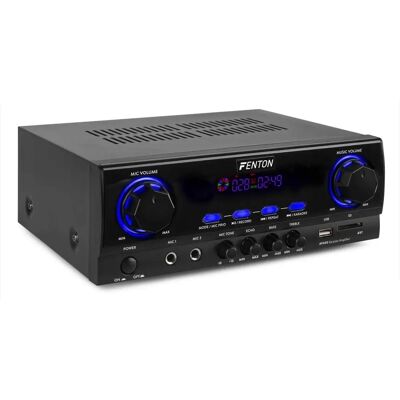Fenton AV440 Amplificateur - 2x 200W Bluetooth Karaoke Fenton AV440 Amplificateur - 2x 200W Bluetooth Karaoke