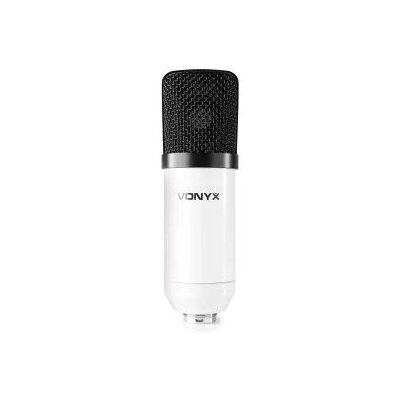 Vonyx CMS300W hvitt studiomic mikrofon - Profesjonelt USB-kondensatormikrofon Vonyx CMS300W hvitt studiomic mikrofon - Profesjonelt USB-kondensatormikrofon