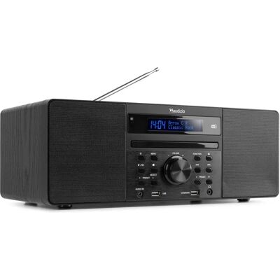 Audizio Prato Musiksystem - Alt i ét, 60W, Sort Audizio Prato Musiksystem - Alt i ét, 60W, Sort