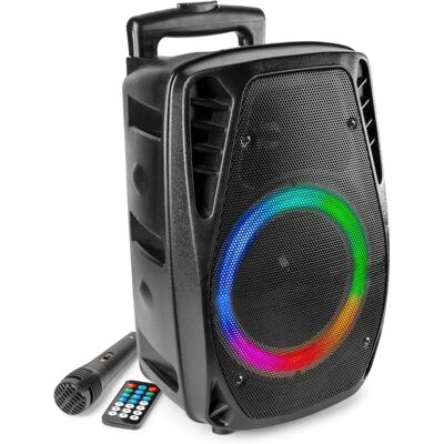 Sistema de som portátil Fenton - Alto-falante Bluetooth 8" - Preto Sistema de som portátil Fenton - Alto-falante Bluetooth 8" - Preto