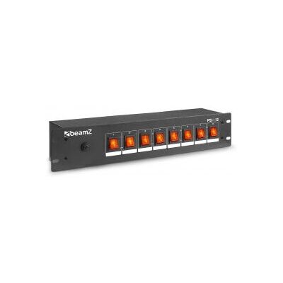 BeamZ PS08S Regleta de corriente - Power Strip BeamZ PS08S Regleta de corriente - Power Strip