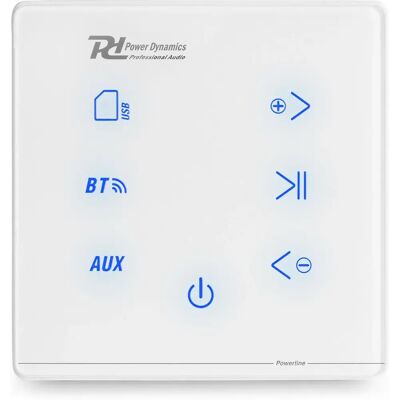 Power Dynamics Powerline A50W Amplificateur audio maison - Blanc - Publicité Power Dynamics Powerline A50W Amplificateur audio maison - Blanc - Publicité