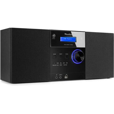 Audizio Metz Trådløst Bluetooth DAB+ Mikroanlæg - Hjemme-Audio - Sort Audizio Metz Trådløst Bluetooth DAB+ Mikroanlæg - Hjemme-Audio - Sort