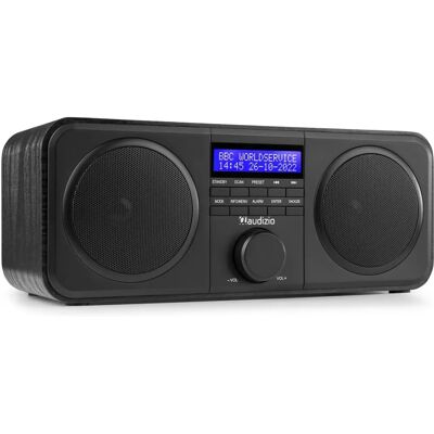Audizio Novara Digital Radio - Sort - Stereo DAB+ FM Audizio Novara Digital Radio - Sort - Stereo DAB+ FM