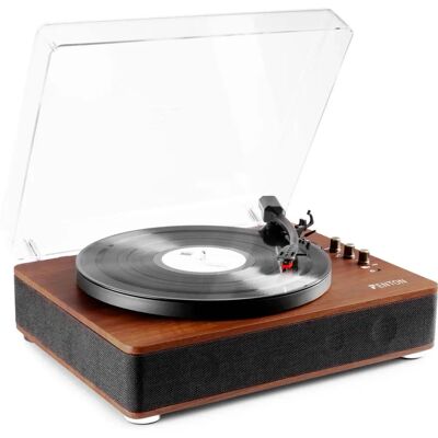 Giradischi Legno Scuro - Bluetooth & USB Giradischi Legno Scuro - Bluetooth & USB