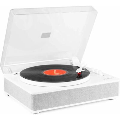 Fenton RP162W Platine Vinyle Blanche - Record Player - Publicité Fenton RP162W Platine Vinyle Blanche - Record Player - Publicité
