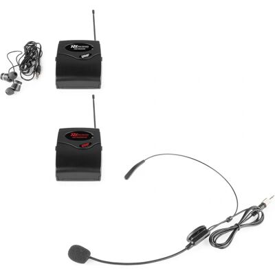 Sistema de Guia Turística Power Dynamics TG40 - Digital UHF Sem Fio Sistema de Guia Turística Power Dynamics TG40 - Digital UHF Sem Fio