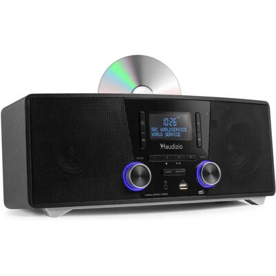 Audizio Cannes Stereo Radio - DAB+ FM CD MP3 Bluetooth Audizio Cannes Stereo Radio - DAB+ FM CD MP3 Bluetooth