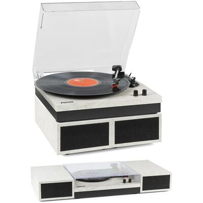 Tourne-disques Fenton RP165M - Stéréo avec Bluetooth et haut-parleurs Tourne-disques Fenton RP165M - Stéréo avec Bluetooth et haut-parleurs