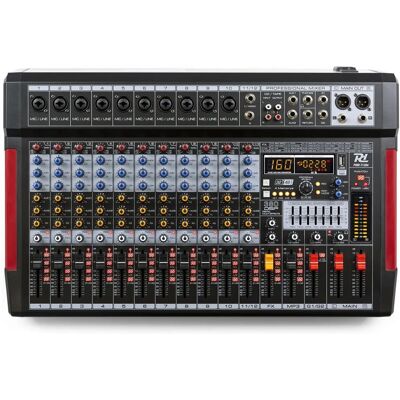 Power Dynamics PDM-T1204 Scene Mixer - 12-Channel DSP/MP3 Power Dynamics PDM-T1204 Scene Mixer - 12-Channel DSP/MP3